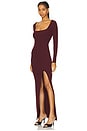 view 3 of 6 Virgo Maxi Dress in Oxblood002