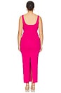view 6 of 6 Scuba Modern Tank Maxi Dress in Fuschia002