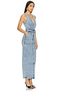 view 3 of 6 Fit For Success V-neck Maxi Dress in Indigo780