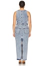 view 6 of 6 Fit For Success V-neck Maxi Dress in Indigo780