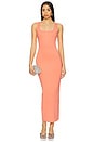 view 1 of 6 Scuba Modern Tank Maxi Dress in Coral002