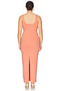 view 6 of 6 Scuba Modern Tank Maxi Dress in Coral002