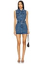 view 1 of 6 ROBE COURTE in Indigo594