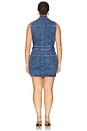 view 6 of 6 ROBE COURTE in Indigo594