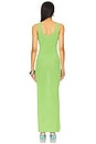 view 5 of 6 Stretch Rib Knit Maxi Dress in Lime005