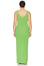 view 6 of 6 Stretch Rib Knit Maxi Dress in Lime005