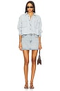 view 1 of 6 Denim Shirt Dress in Indigo795