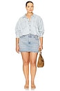 view 2 of 6 Denim Shirt Dress in Indigo795