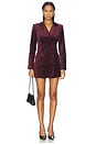 view 1 of 6 Velvet Exec Dress in Fig007