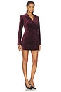 view 3 of 6 Velvet Exec Dress in Fig007