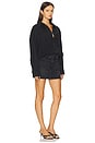 view 3 of 6 Denim Shirt Dress in black389