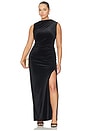 view 2 of 8 ROBE MAXI in Black001