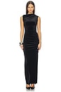 view 3 of 8 ROBE MAXI in Black001