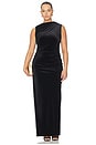 view 4 of 8 ROBE MAXI in Black001