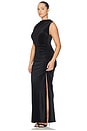 view 6 of 8 ROBE MAXI in Black001