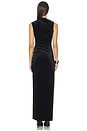view 7 of 8 ROBE MAXI in Black001