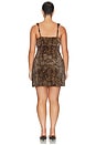 view 6 of 6 Velvet Mini Dress in mini lucky leopard