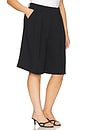 view 4 of 11 Luxe Suiting Long Shorts in Black001