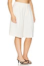 view 4 of 11 Luxe Suiting Long Shorts in Cloud White001