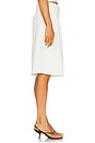 view 5 of 11 Luxe Suiting Long Shorts in Cloud White001