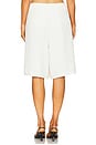view 7 of 11 Luxe Suiting Long Shorts in Cloud White001