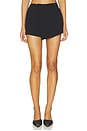 view 1 of 6 JUPE-SHORT LUXE in Black001