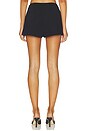 view 7 of 11 Luxe Suiting Skort in Black001