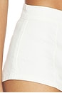view 11 of 11 Micro Shorts in Cotton White