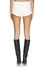 view 7 of 11 Micro Shorts in Cotton White