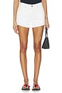 view 1 of 6 Vintage Mid Shorts in White