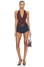 view 6 of 6 The Micro Short in Indigo1320