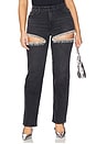 view 2 of 11 Good Icon Straight Diamond Jeans in Black376