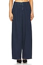 view 1 of 11 90s Pleated Trouser Jeans in Indigo724