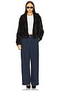 view 9 of 11 90s Pleated Trouser Jeans in Indigo724
