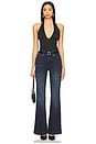 view 9 of 11 Always Fits Good Legs Flare Trouser in Indigo744