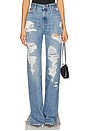view 1 of 11 Khloe Shredded Jeans in Indigo714