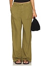 view 1 of 11 Lite Linen Jeans in Martini Olive002