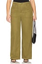 view 2 of 11 Lite Linen Jeans in Martini Olive002
