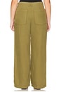 view 8 of 11 Lite Linen Jeans in Martini Olive002