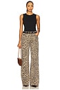 view 5 of 6 Good Standard Ease Jeans in Lucky Leopard001