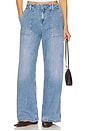 view 1 of 6 Lite Linen Denim Pants in Indigo786