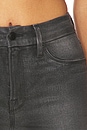 view 11 of 11 Soft Tech Good Legs Straight Coated Jeans in Black402