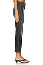 view 5 of 11 Soft Tech Good Legs Straight Coated Jeans in Black402