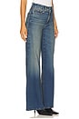 view 2 of 6 Soft Tech Good Petite Palazzo Jeans in Indigo986