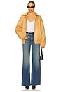 view 5 of 6 Soft Tech Good Petite Palazzo Jeans in Indigo986