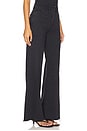 view 2 of 6 Soft Tech Good Petite Palazzo Jeans in Black391