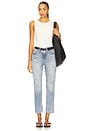 view 5 of 6 Good Icon Straight Ankle Jeans in Indigo1078
