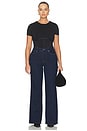view 10 of 11 Good Waist Palazzo Jeans in Indigo985