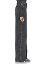 view 3 of 6 Good Skate Wide Leg Crystal Jeans in Black415