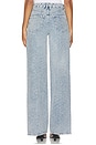 view 7 of 11 Good Skate Wide Leg Crystal Jeans in Indigo1070